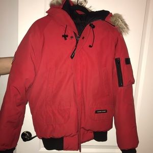 Red Canada Goose Winter Jacket